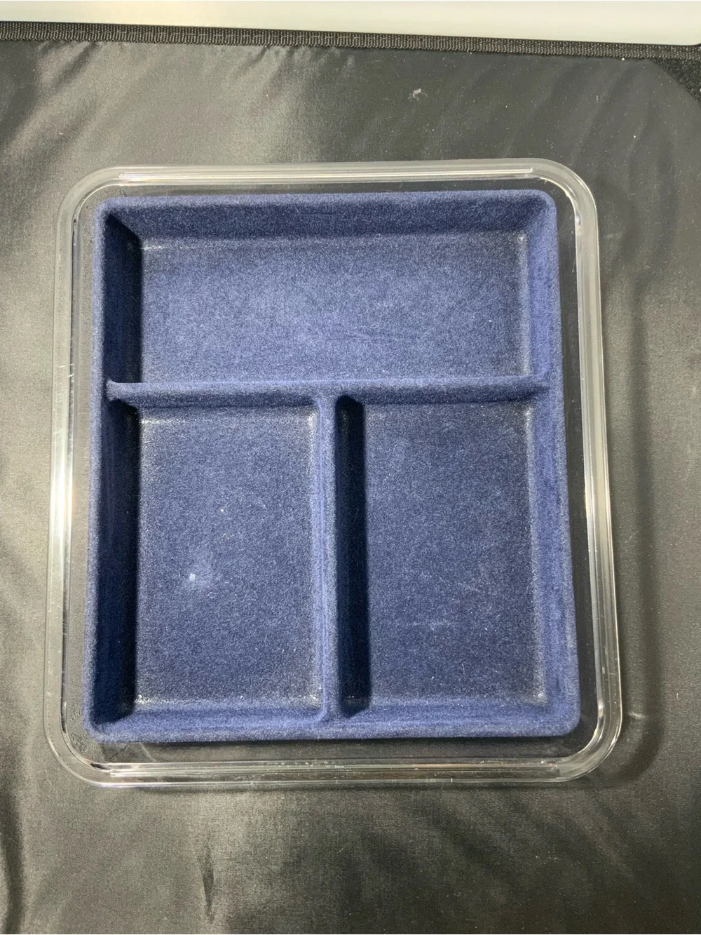 Set of 3 Plastic Stackable Jewelry Organizers - Vintage
